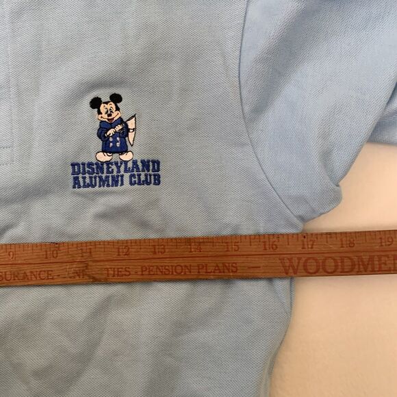 Rare 90’s Vintage Disneyland Alumni Club Mickey Mouse Polo Shirt Size Small Flaw - Picture 5 of 10
